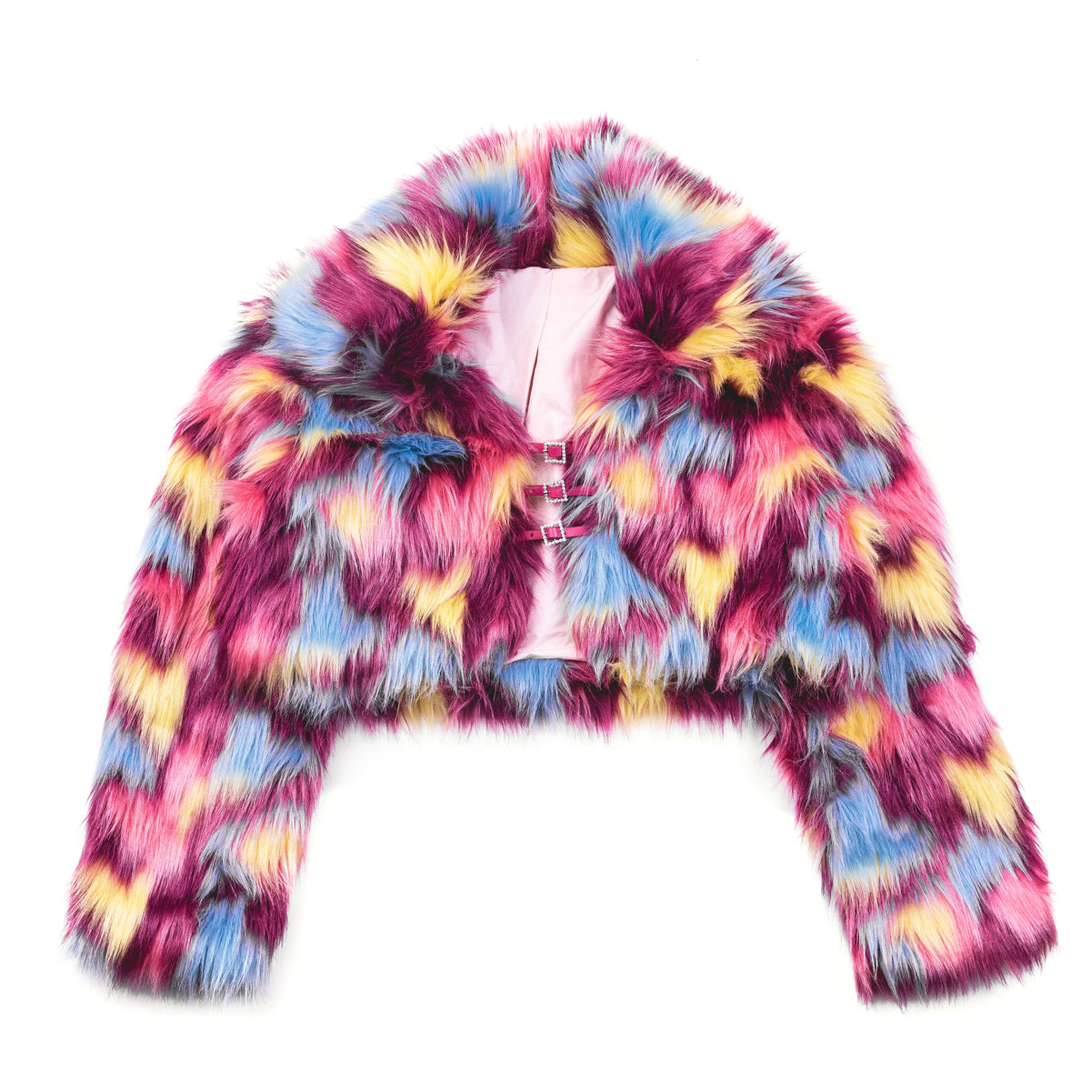 Beach Riot Fuzzy Faux Fur Jacket